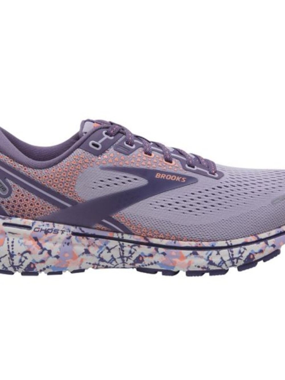 Brooks Ghost 14 Running Shoes Lavender 8.5